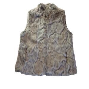 Jack by BB Dakota Women Multicolor Faux Fur Vest Size M NWT